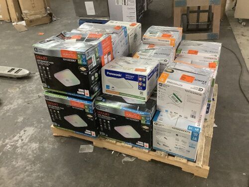 Lot of (18) Bathroom Exhaust Fans - Uninspected