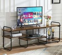 VECELO TV Stand for TVs up to 75 inch