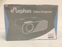 Elephas Video Projector, Appears New