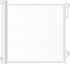 Retractable Baby Gate 33.5" Tall, Up to 45" Wide