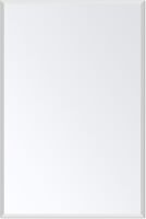 Ruomeng Rectangle Frameless Wall Mirror 16&rdquo; x 24" Beveled Edge