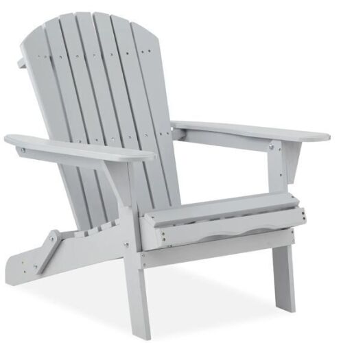 Folding Wooden Adirondack Chair