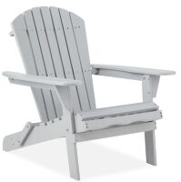 Folding Wooden Adirondack Chair