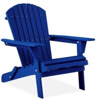 Folding Wooden Adirondack Chair