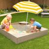 47" Portable Outdoor Water Table/Sandbox Umbrella