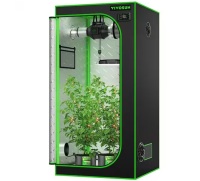 Vivosun 3 ft. x 3 ft. Mylar Hydroponic Grow Tent with Observation Window and Floor Tray