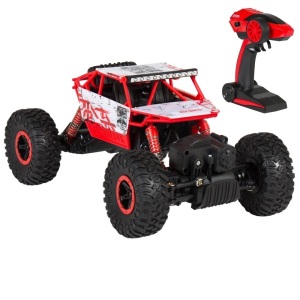 Lot of (5) 2.4Ghz 4WD RC Rock Crawler Monster Truck Toy Car