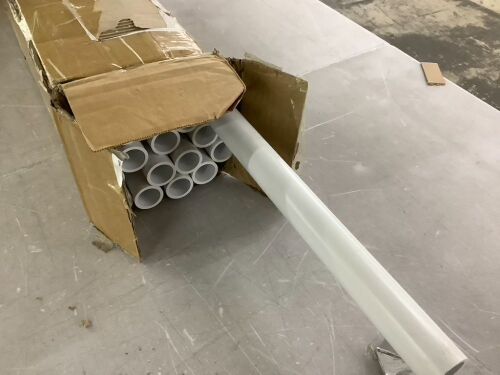 1" PVC Pipe 40" Long, 20 pc