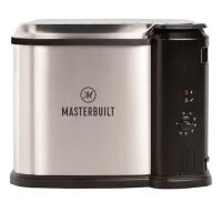 Masterbuilt 10 Liter XL Electric Fryer, Boiler, Steamer in Silver