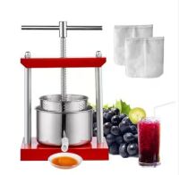 VEVOR Manual Fruit Press with 2 Barrels