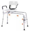VEVOR Sliding Tub Transfer Bench 14.2 in. W
