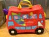 Trunki x Peppa Pig Ride-On Suitcase - Carry-on Approved Luggage, 18L Travel Bag, Kids Suitcases on Wheels for Girls and Boys, Lightweight Cabin Hand Luggage with Tow Strap - 3