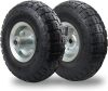 (2 Pack) RRQ 10 Inch Pneumatic Wheel 4.10/3.50-4 Tire, 10" Pneumatic Wheels