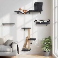 Plush Cat Wall Furniture Set