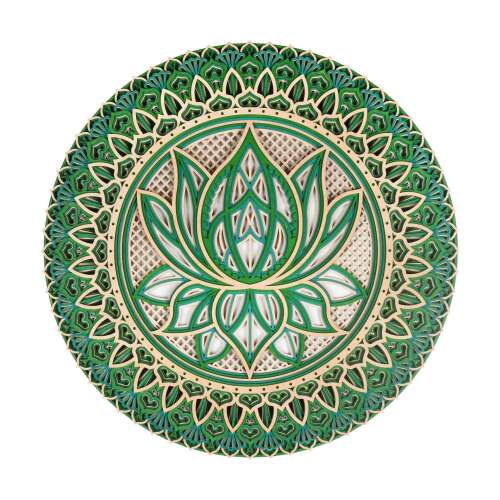 Lotus Mandala Wall Art