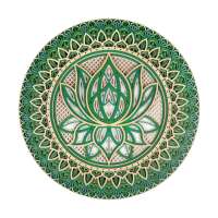 Lotus Mandala Wall Art