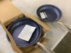 GRANITESTONE Classic Blue 2-Piece Stainless Steel Tri-Ply Base Nonstick Diamond Infused Coating Frying Pan (10 in. and 11 in.) - 2