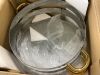 5 qt. Stainless Steel Chafer with Pans and Glass Lid, 4 Pack - 4