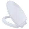 TOTO Elongated SoftClose Toilet Seat in Cotton White