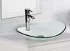 Glass Vessel Sink with Faucet