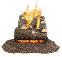 Pleasant Hearth Willow Oak 18 in. Vented Gas Log Set