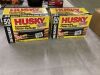 Lot of (2) Husky 42 Gal. Contractor Bags 50ct