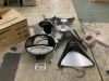 CUISINART 31 in. x 31 in. Steel Chimenea Propane Fire Pit - Missing 1 Tank Holder Assembly Bar - 2