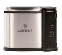 Masterbuilt 10 Liter XL Electric Fryer, Boiler, Steamer in Silver