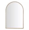 Home Decorators Collection Medium Arched Gold Antiqued Classic Accent Mirror (35 in. H x 24 in. W)