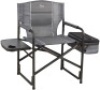 Timber Ridge Laurel Director's Chair with Coolr Bag & Side Table, Grey - Appears New in Damaged Box&nbsp;