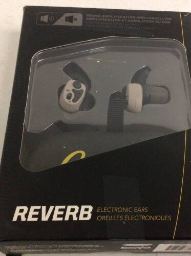 Reverb Electronic Earbuds, E-Commerce Return, Sold as is