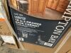 Lot of (4) Hampton Bay Medium Oak Cabinets & (1) End Panel - 8