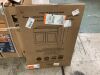 Lot of (4) Hampton Bay Medium Oak Cabinets & (1) End Panel - 10