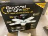 BEYOND BRIGHT 40-Watt Motion-Activated LED Garage Light with 10-Adjustable Panels, 372 LED Bulbs - 5