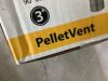 DuraVent PelletVent for Multi-Fuel 3in. Diameter X 12in. Straight Pipe Length & (2) 90 Degree Elbows - 5