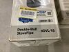 DuraVent DVL Double Wall Stove Pipe 6in. Diameter X 18in. Length & DVL Double Wall Stove Pipe 6in. DVL Chimney Adapter - 2