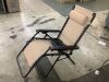 Folding Zero Gravity Recliner Patio Lounge Chair w/ Canopy, Side Tray - 2