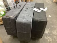 Lot of (3) Folding Mattress Toppers - Uninspected