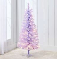 Prelit Colorful Mini Spruce Christmas Tree w/ LED Lights - 4ft
