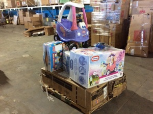 Pallet of Little Tikes Outdoor Toys