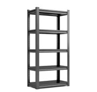 72 in. H 5 Tier Metal Shelves 2000 lbs. Heavy Duty
