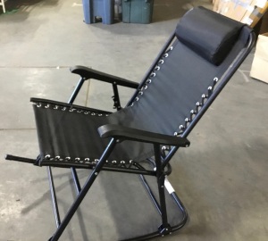 Foldable Zero Gravity Patio Rocking Lounge Chair