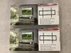 Lot of (2) MegaMounts Fixed 26-55 In. TV Mount in Matte Black - 2