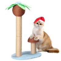 Coconut Palm Tree Cat Scratching Post