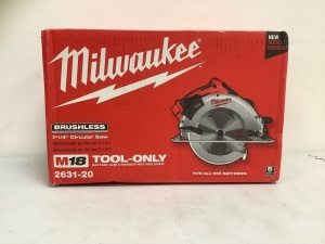 Milwaukee Circular Saw, Appears New