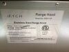IKTCH 36 inch Built-in/Insert Range Hood 900 CFM, Ducted/Ductless Convertible Duct, Stainless Steel Kitchen Vent Hood with 4 Speed Gesture Sensing&Touch Control Panel - 3