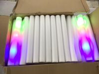 LED Foam Glow Sticks, 100pc