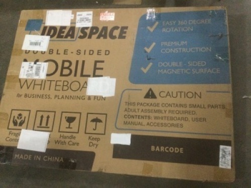 Double Sided Mobile Whiteboard