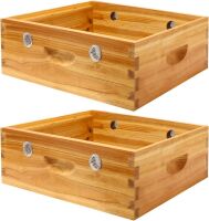 Overwintering Beehive Quilt Box, 2 pc