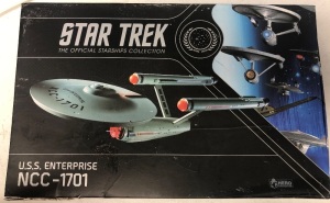 Star Trek USS Enterprise NCC-1701 Model Ship, E-Commerce Return, Sold as is